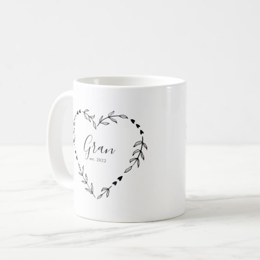 Gran Year Est. Koffiemok (Voorkant links)