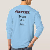Granaat Birthstone - Januari T-shirt (Achterkant)