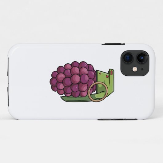 Granaat gemaakt van druiven Case-Mate iPhone case (Achterkant (horizontaal))