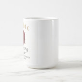 Granaat – Januari's Geboortesteen van Bescherming  Magische Mok (Midden)