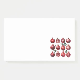 Granaatappel Aquarel Kunst Post-it® Notes
