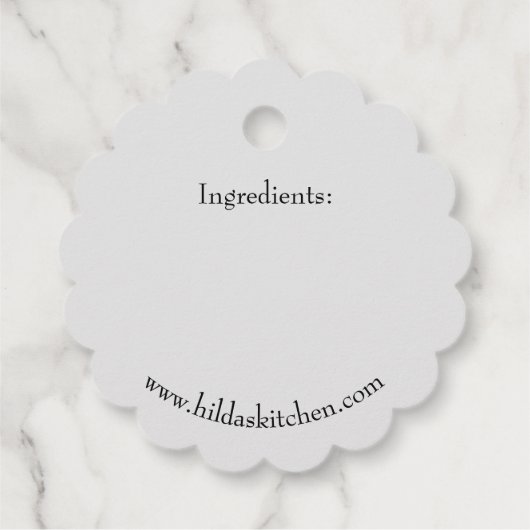 Granaatappel Behoudt Zelfgemaakte Canning Jar Prij Bedankjes Labels (Achterkant)