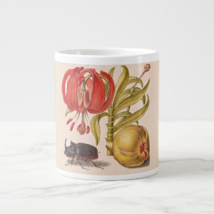 Granaatappel Bloem, Fruit en neushoorn Kever Grote Koffiekop