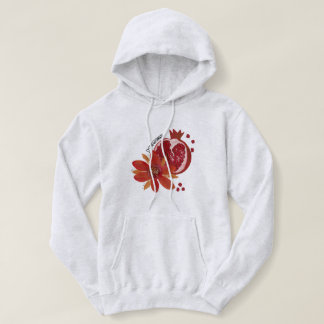 Granaatappel Bloem Hoodie