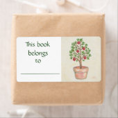 Granaatappel Boomboek label (Insitu)