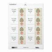 Granaatappel Boomboek label (Full Sheet)