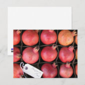 Granaatappel Briefkaart (Voorkant / Achterkant)