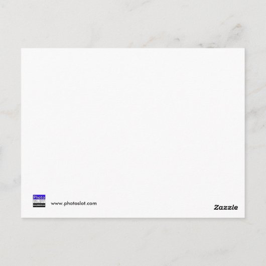 Granaatappel Briefkaart (Achterkant)