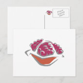 Granaatappel Briefkaart (Voorkant / Achterkant)
