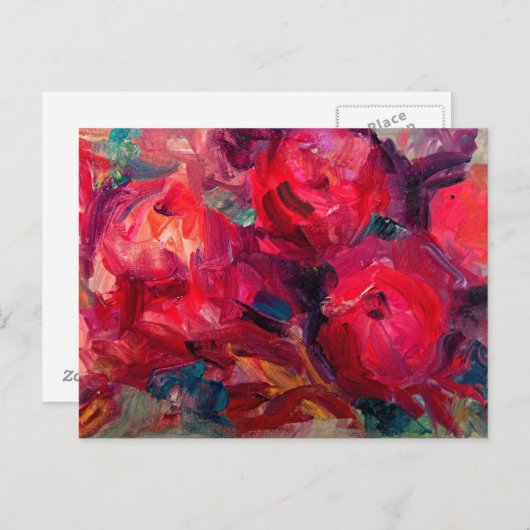 granaatappel briefkaart (Voorkant / Achterkant)