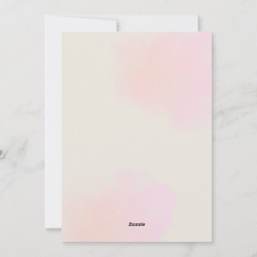 granaatappel bruiloft uitnodiging (Achterkant)