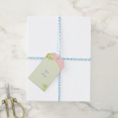 granaatappel cadeaukaartje cadeaulabel (Met Touw)
