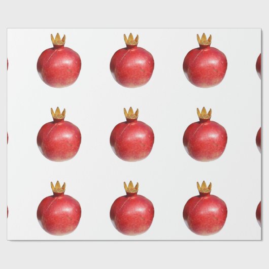 Granaatappel Cadeaupapier (Vlak)