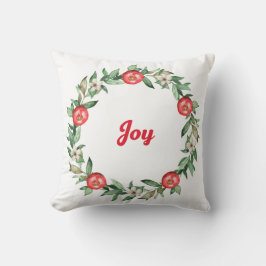 Granaatappel Christmas Wreath Sierkussen | vreugde