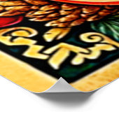 Granaatappel Elegance Art Print (Hoek)