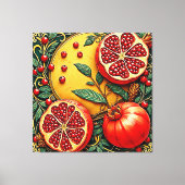 Granaatappel Elegance Art Print (Voorkant)
