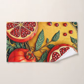 Granaatappel Elegance Art Print Bad Handdoek (Handdoek)