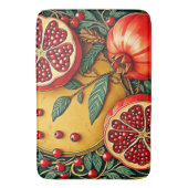 Granaatappel Elegance Art Print Badmat (Voorkant Verticaal)