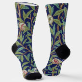 Granaatappel en kleine vogel, William Morris Sokken (Gebogen)