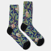 Granaatappel en kleine vogel, William Morris Sokken (Rechts)