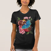 Granaatappel en Luna Moth T-shirt voor dames (Voorkant)