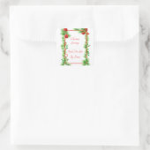 Granaatappel en Pine Labels (Tas)