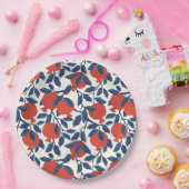 Granaatappel feestelijk papieren bordje (Feest)