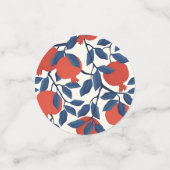 Granaatappel feestelijke confetti (Kleine voorkant)