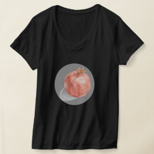 Granaatappel Fruit Retro Eten Liefhebber T-shirt