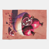 Granaatappel fruitschaal theedoek (Horizontaal)