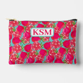 Granaatappel geschilderd monogram etui (Voorkant)