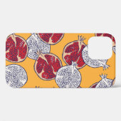 Granaatappel getekend: Handgemaakt  patroon Case-Mate iPhone Case (Achterkant (horizontaal))