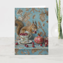 Granaatappel - gevouwen Wenskaart Kaart