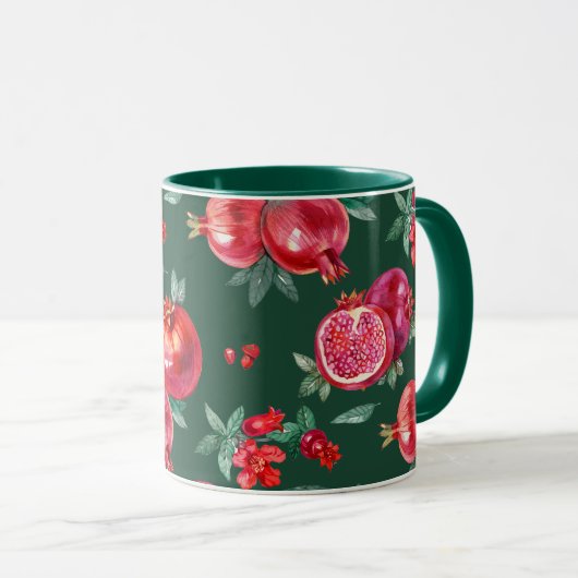 Granaatappel Groene Mok (Voorkant rechts)