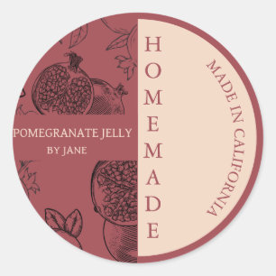 Granaatappel Jelly Modern Business Label