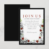 Granaatappel Joods Bruiloft Uitnodiging Party Kaar (Voorkant / Achterkant)