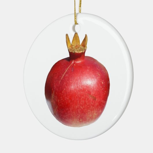Granaatappel Keramisch Ornament (Links)