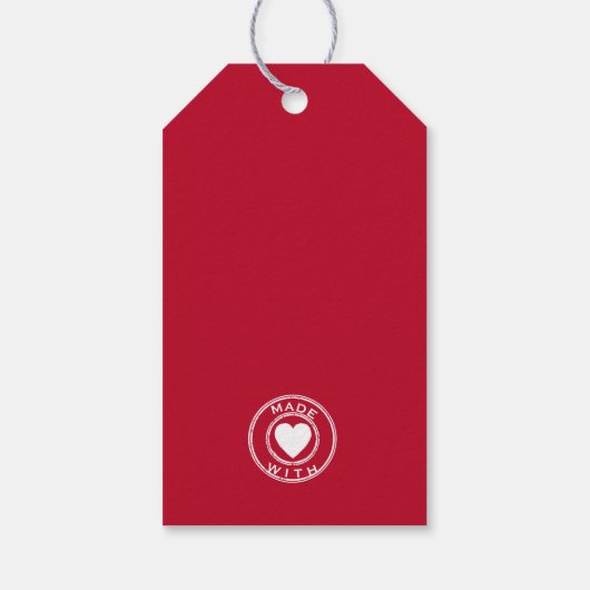 Granaatappel likeurfles Hang Label | Cadeaulabel (Achterkant)
