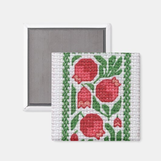 Granaatappel magneet (Voorkant / Achterkant)