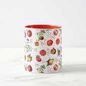 Granaatappel mediterraan fruitpatroon mok (Midden)