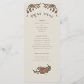  granaatappel menu (Achterkant)