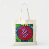 Granaatappel Mozaïekzak Tote Bag (Voorkant)