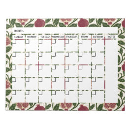 granaatappel-Notitieblok kalender Notitieblok