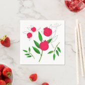 Granaatappel papieren servetten (Insitu)