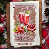 Granaatappel Punch Kerstcocktail recept Theedoek