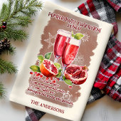 Granaatappel Punch Kerstcocktail recept Theedoek