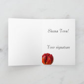 Granaatappel Rosh HaShana Kaart (Binnen)