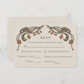  granaatappel RSVP-kaart RSVP Kaartje (Voorkant / Achterkant)