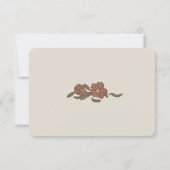  granaatappel RSVP-kaart RSVP Kaartje (Achterkant)