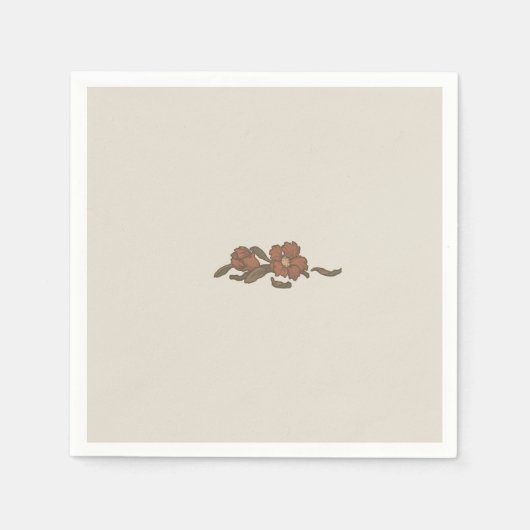  granaatappel servet (Voorkant)